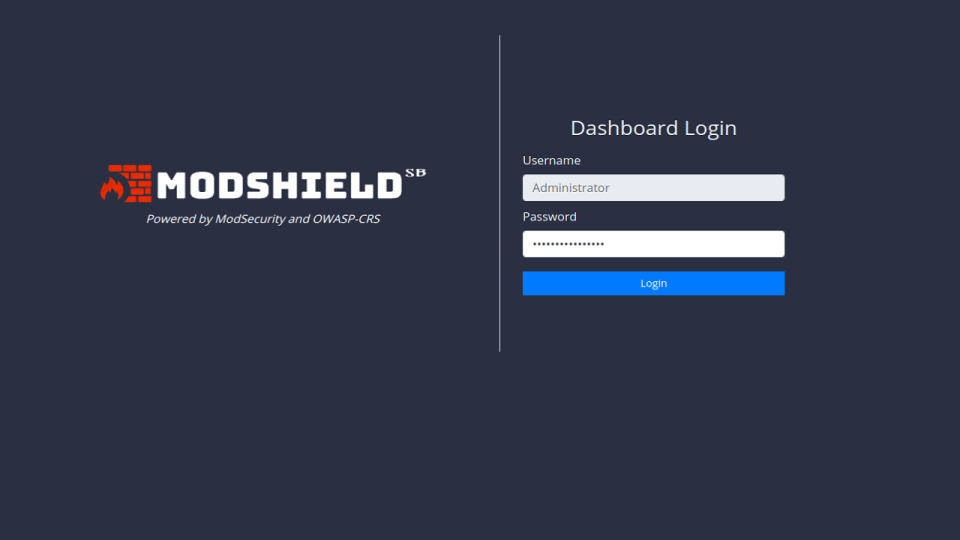 screenshot of Modshield SB